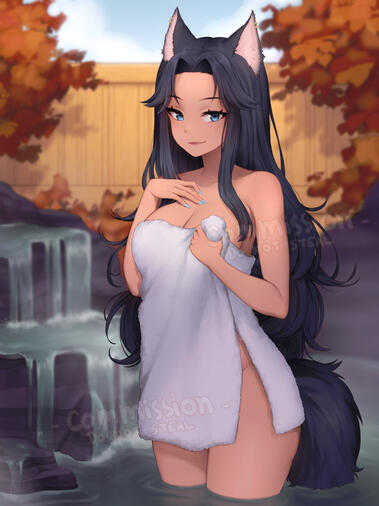 Thigh-up commission for @KasumiVAASMR